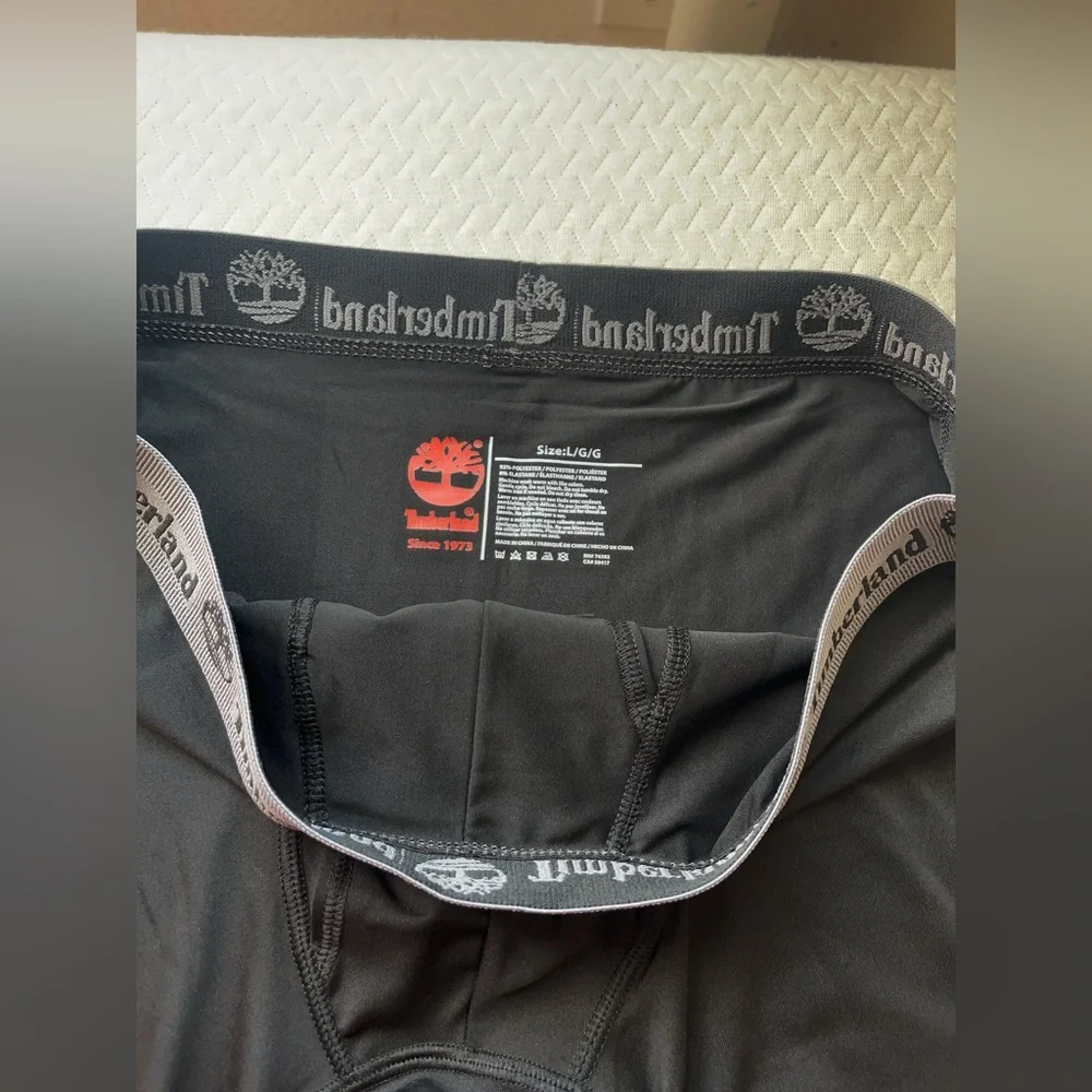 Timberland Men Performance Cool Dry Underwear Boxer L Trunk‎ 9-inch Briefs 1 Pk